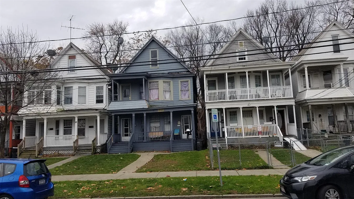 Building front, 53 N Manning Blvd